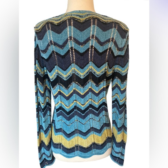Missoni-Inspired, Valerie Stevens Cardi Knit - Picture 3 of 7